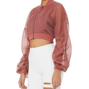 Alo - field crop jacket.